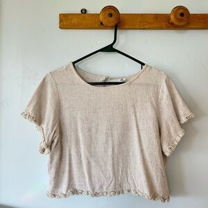 Women's Cream Top
